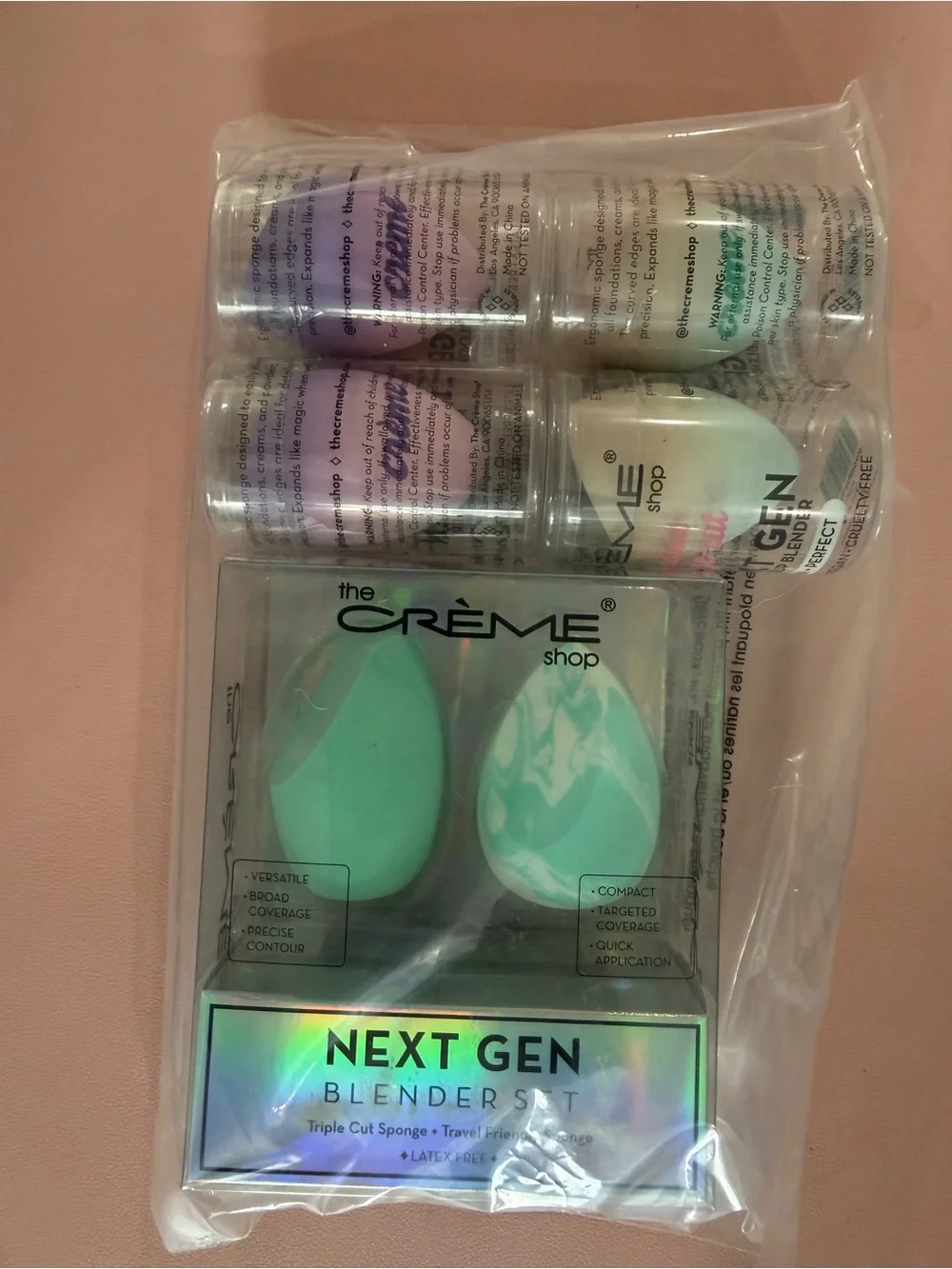 ✨The Crème Shop Next Gen Blender Set & Individual Blenders (6 Sponges) NIB✨